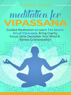 cover image of Meditation for Vipassana